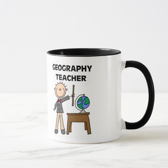 TAZA PROFESOR DE LA GEOGRAFÍA (Derecha)