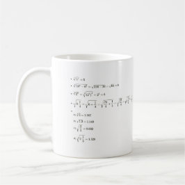 Taza Profesor de matemáticas adaptable