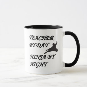 TAZA PROFESOR DE NINJA