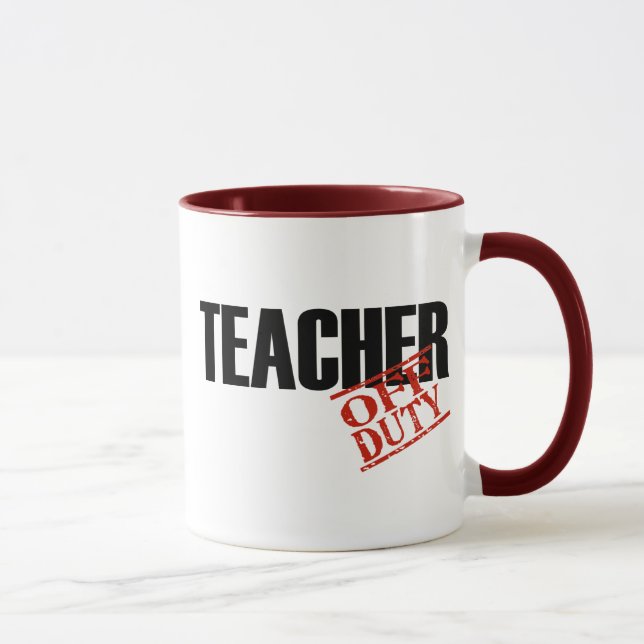 TAZA PROFESOR FUERA DE SERVICIO (Derecha)