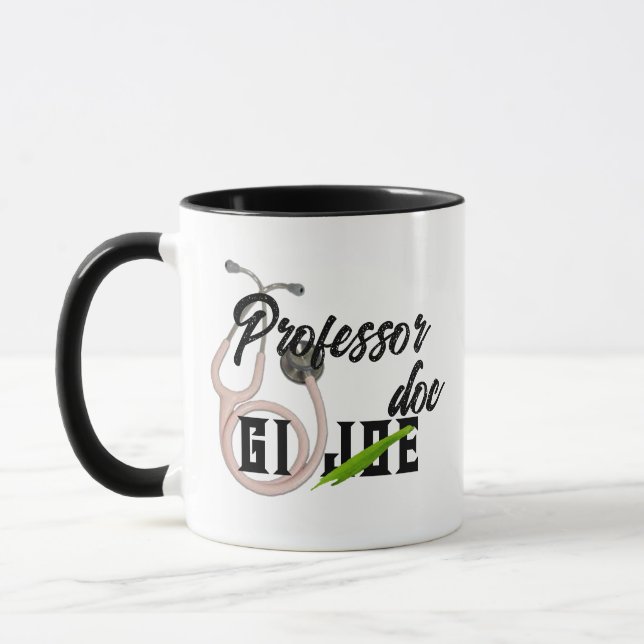 Taza Profesor GI Doc Cup Funny Gastroenterólogo Mug (Izquierda)