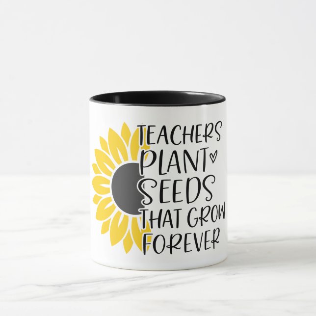 Taza Profesor inspirador/ Mug girasol (Centro)