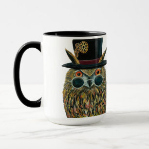 Taza Profesor Owl El Científico Aviar Dapper