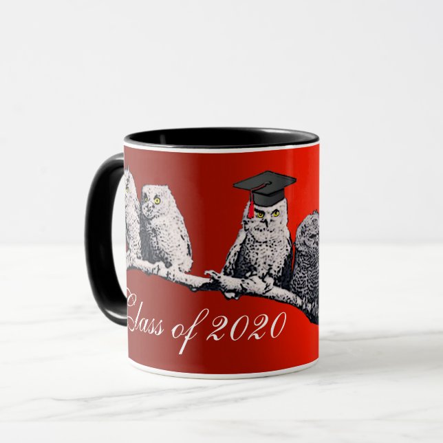 TAZA PROFESOR, PEQUEÑO PARTIDO DE GRADUACIÓN DE OWLS (Anverso izquierdo)