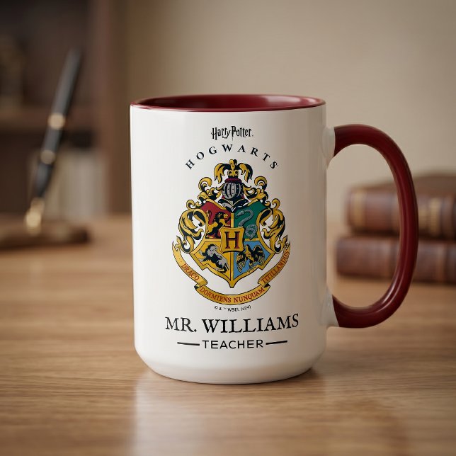 Taza Profesor Personalizado | Insignia de HARRY POTTER™ (Subido por el creador)