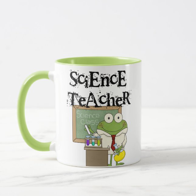 Taza Profesora de Ciencia de Frog (Izquierda)