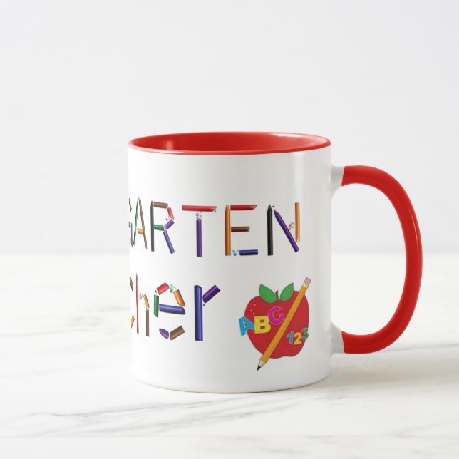 Taza Profesora de guardería Mug (Derecha)