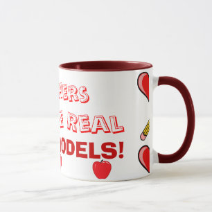 Taza ¡Profesores del top model!