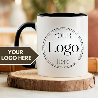 Taza Professional Branded Company Logo coffee
