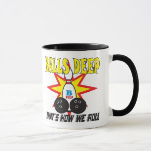 Taza profunda de las bolas