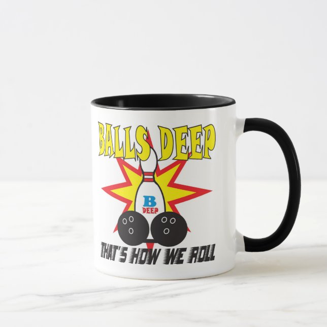 Taza profunda de las bolas (Derecha)