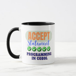 Taza Programación de Cobol con sentencia Accept