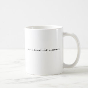 Taza programada idiomático correcta de R