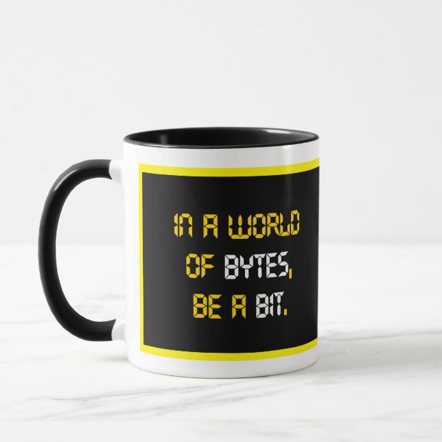 Taza Programador diciendo, cita a Mug (Izquierda)