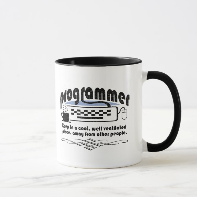 Taza Programador divertido (Derecha)