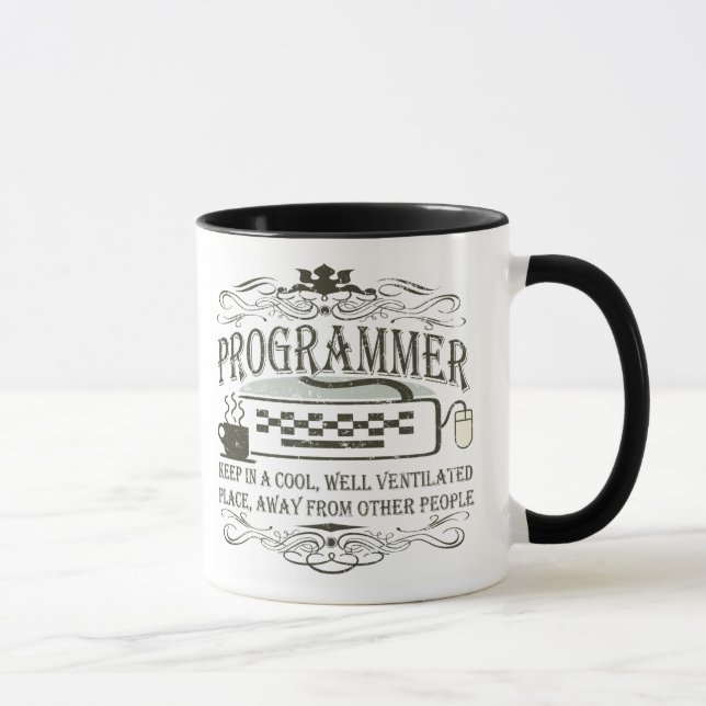 Taza Programador divertido (Derecha)