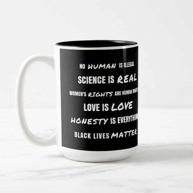 Taza progresiva de los valores (Izquierda)