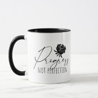Taza Progreso No Perfección Mug