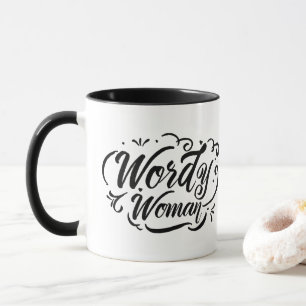 Taza prolija de la mujer