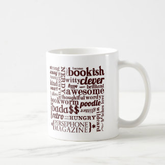 Taza prolija de la revista de Persephone en rojo