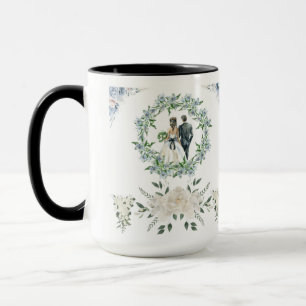 Taza Promesa Bajo las Rosas blanca