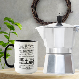 Taza Promesa vintage de Alegance Coffee Mug