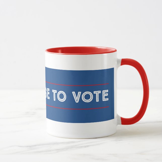 TAZA PROMETO VOTAR (Derecha)
