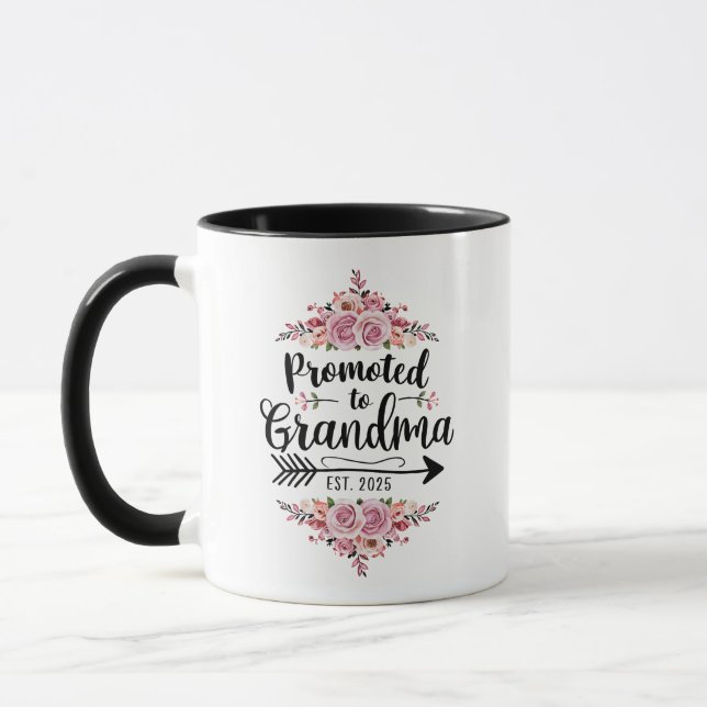 Taza Promoción A La Invitación De Embarazo De Abuela 20 (Izquierda)