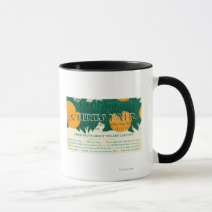 Taza Promoción justa de la quinta fruta cítrica anual