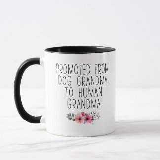 Taza Promocionado A La Abuela Humana De La Abuela Perro
