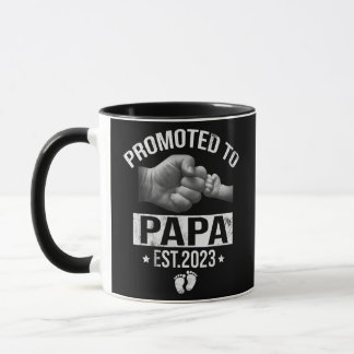 Taza Promocionado a Papa 2023 por primera vez, los padr