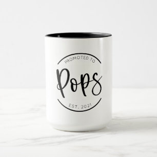 Taza Promocionado a Pops New Grandparent