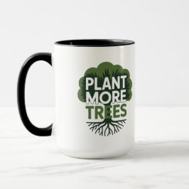 Taza Promover Más Árboles Defensa Eco Ambiental