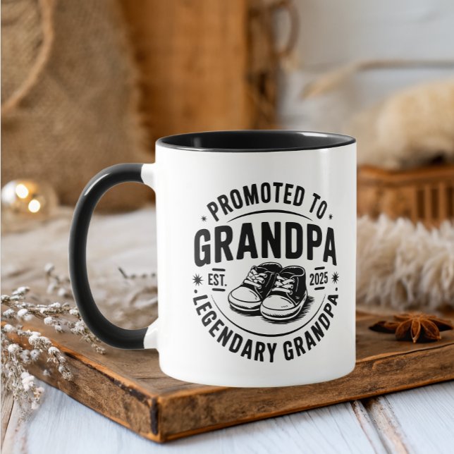 Taza Promovido Al Abuelo Este 2025 (Subido por el creador)