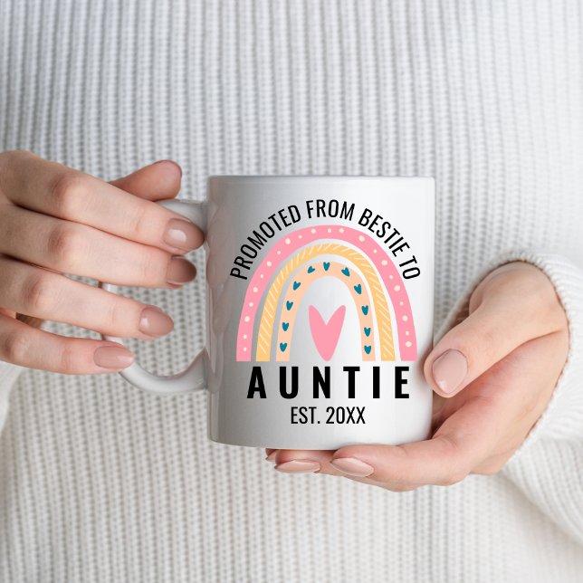 Taza Promovido De Bestie A Tía Nueva Tía A Ser (Subido por el creador)
