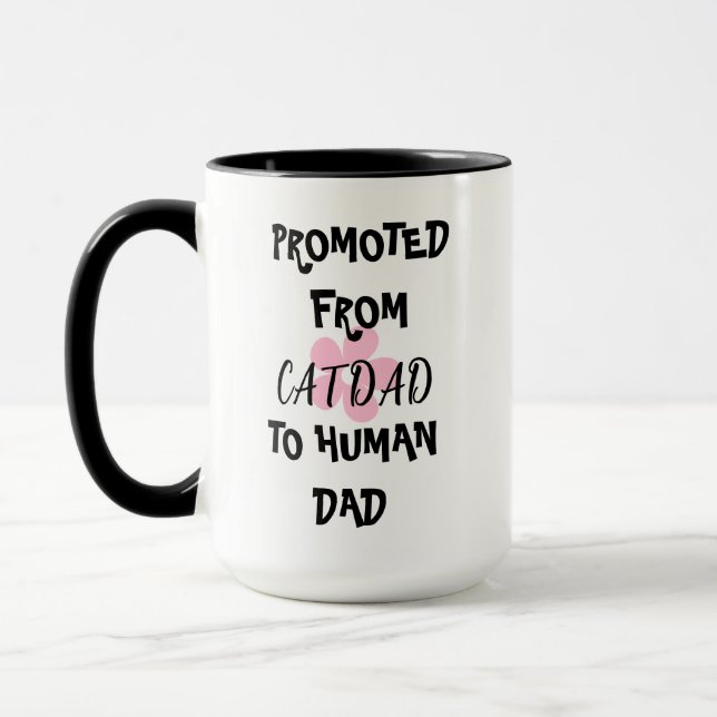 TAZA PROMOVIDO DE CAT DADTO HUMAN DAD MUG (Izquierda)