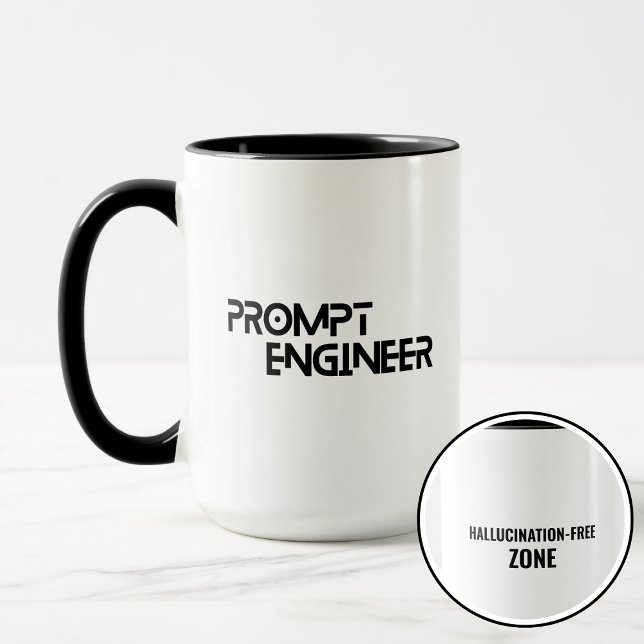 Taza Prompt Engineer AI Tech Master  (Subido por el creador)