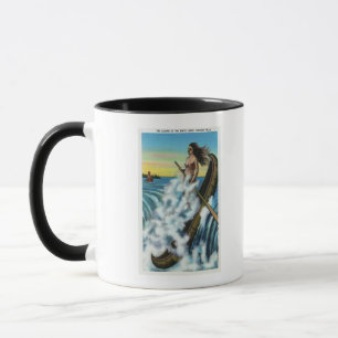 Taza Promulgación de la leyenda de la canoa blanca