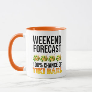 Taza Pronóstico de fin de semana - 100% de probabilidad