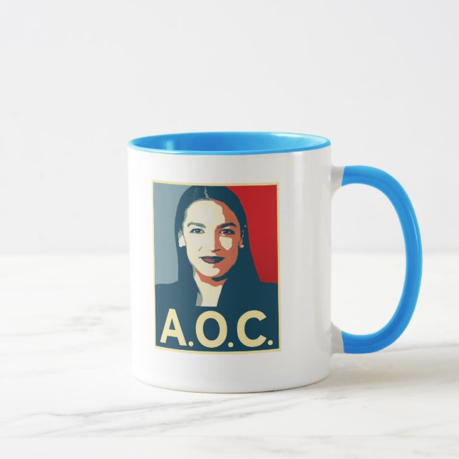 Taza Propaganda 2024 de AOC (Derecha)