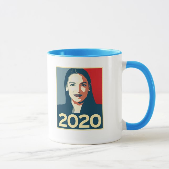 Taza Propaganda de AOC 2020 (Derecha)
