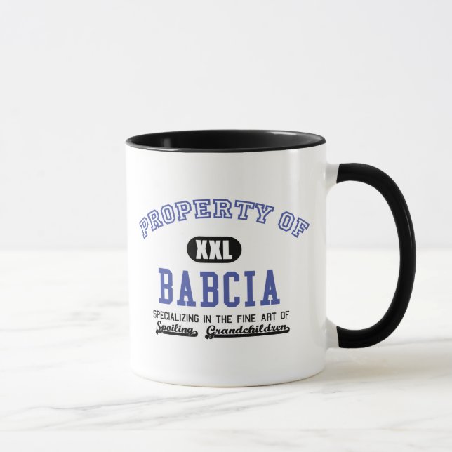 Taza Propiedad de Babcia (Derecha)