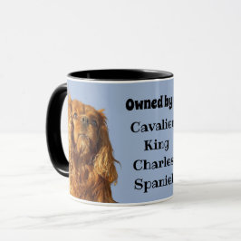 Taza Propiedad De Un Cavalier De Ruby King Charles Span