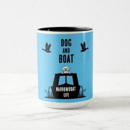 Taza Propietario de canalboat de lancha estrecha