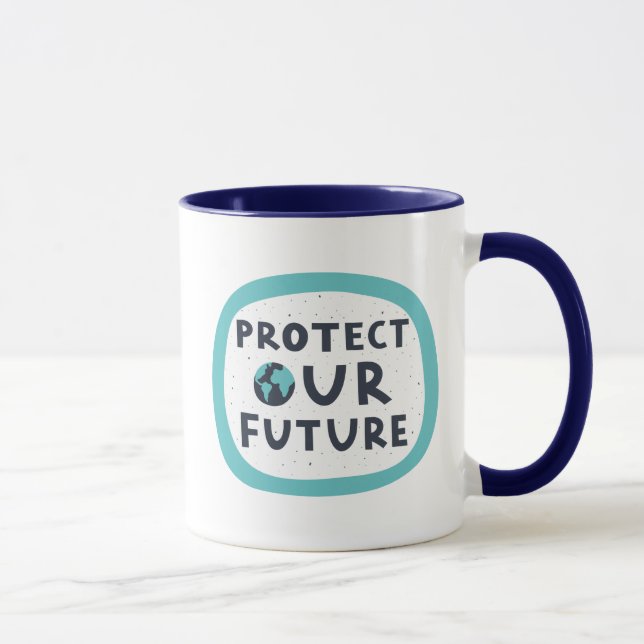 Taza Proteger nuestro futuro (Derecha)