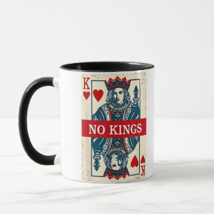 Taza Protesta de Democracia sin Reyes en América 