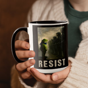 Taza Protesta de la Rana de Portland