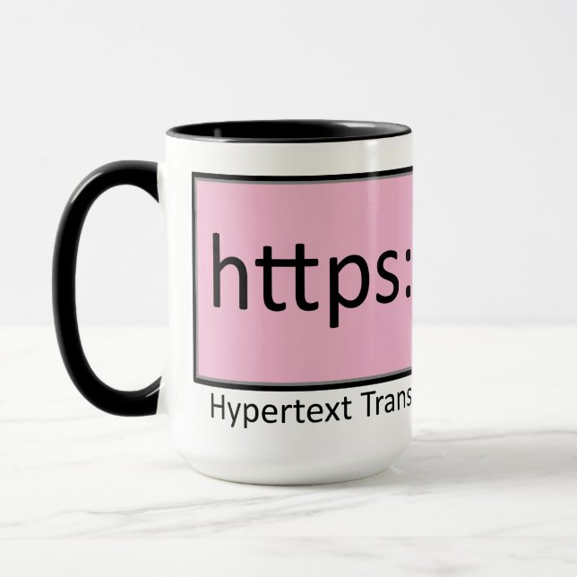 Taza protocolo de transferencia de hipertexto de https  (Izquierda)