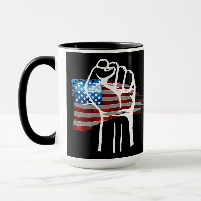Taza PROUD AMERICAN - wht (Izquierda)