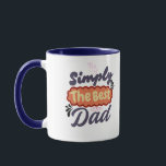Taza Proud Dad Coffee Mug - Father’s Day Gift<br><div class="desc">Celebrate dad with this stylish and meaningful Father’s Day mug, available on Zazzle. This high-quality coffee mug is the perfect way to show appreciation for the amazing dad in your life. Whether he enjoys coffee, tea, or any favorite drink, this mug will remind him every day how special he is....</div>